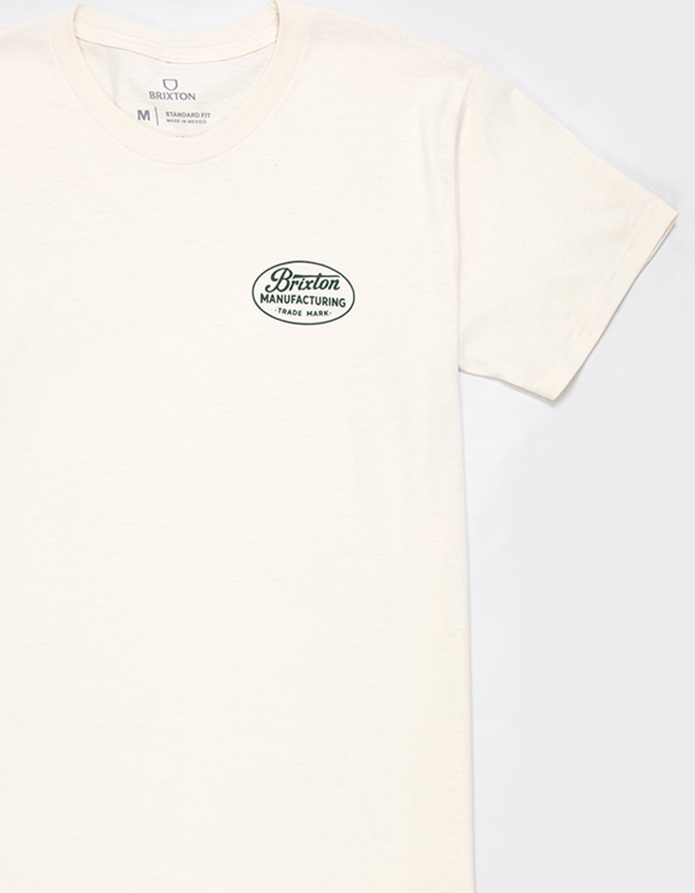 BRIXTON Dalton Mens Tee - CREAM