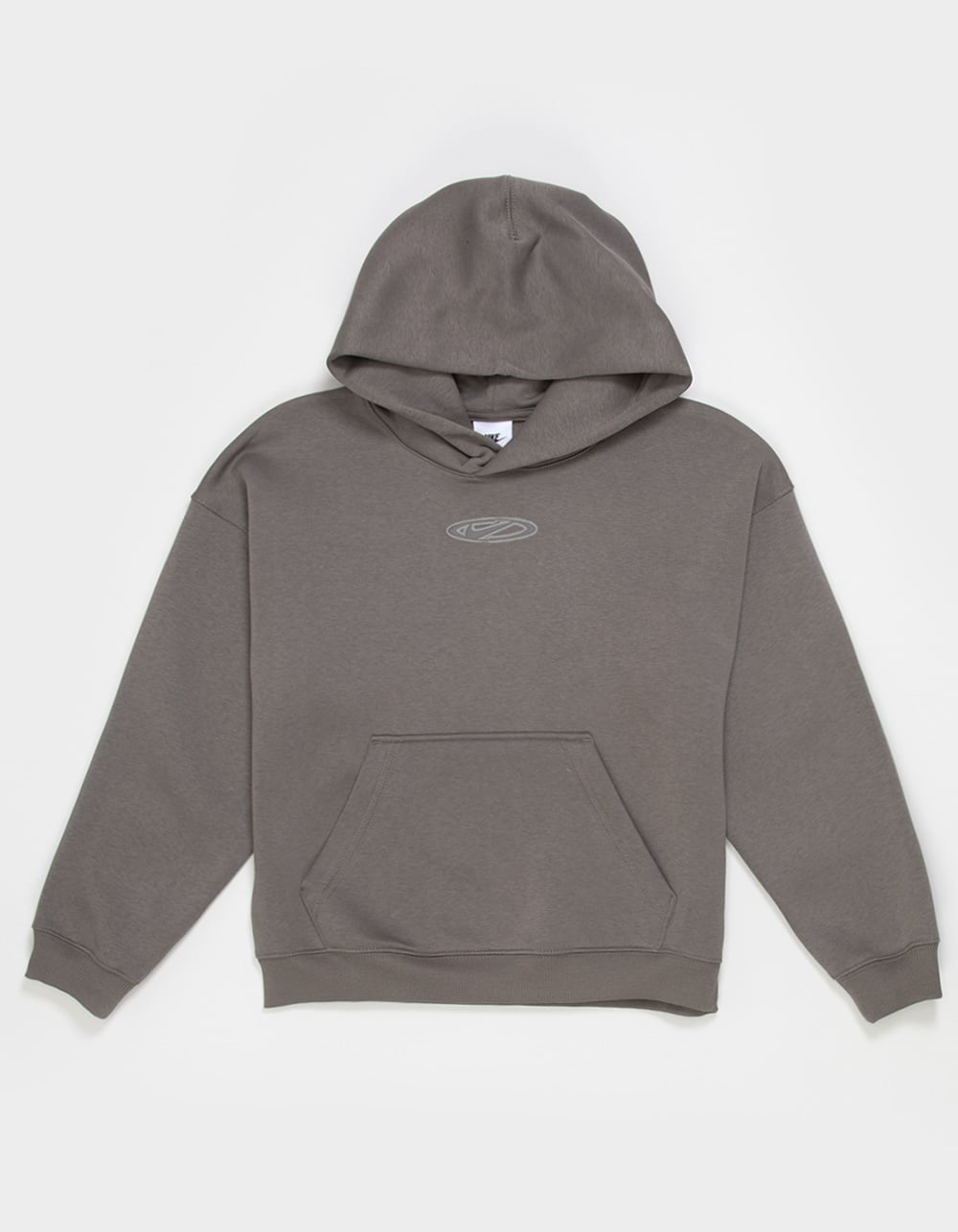 NIKE Sportswear Club Boys Oversized Hoodie - DARK GRAY