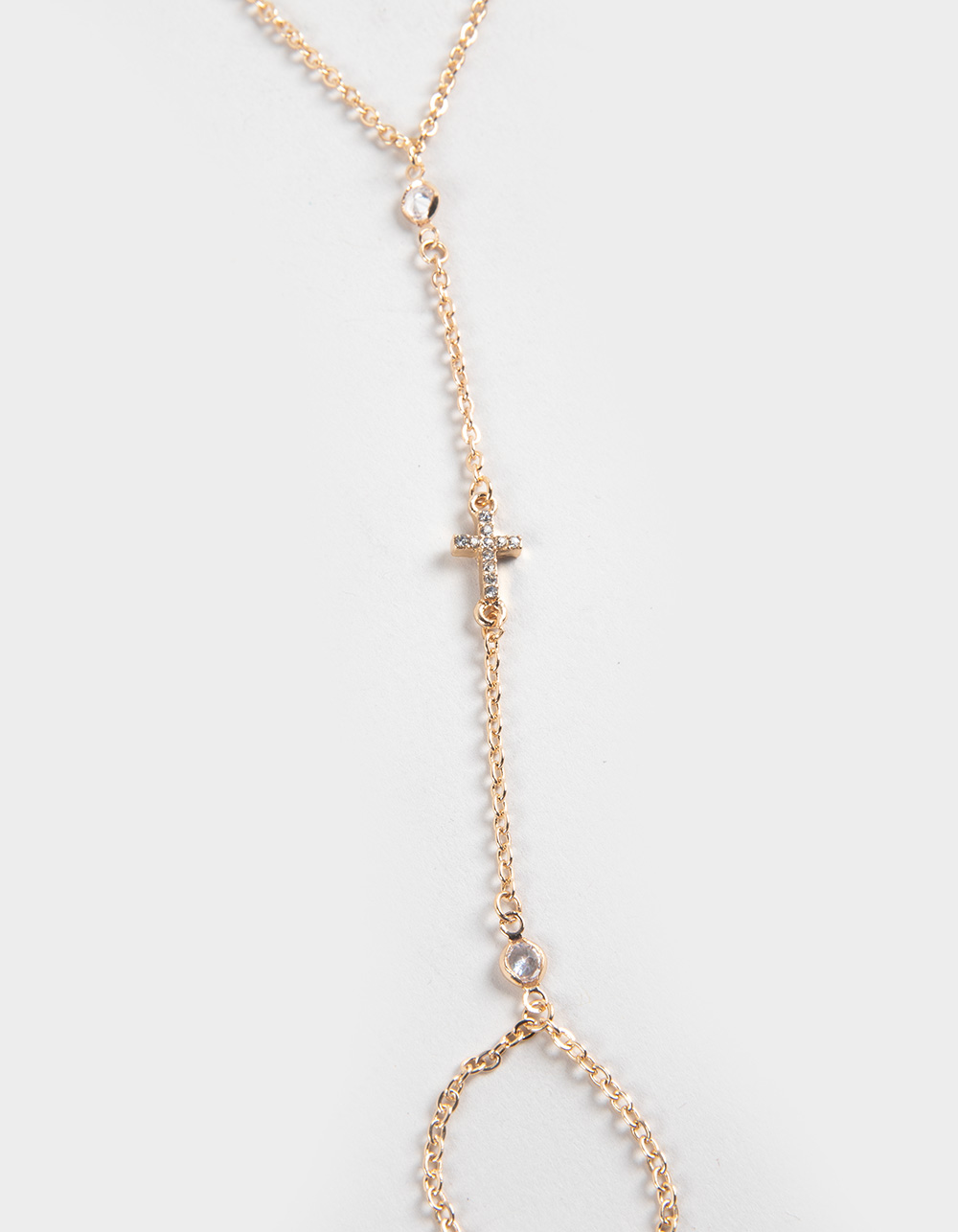 FULL TILT Cross Hand Chain - GOLD