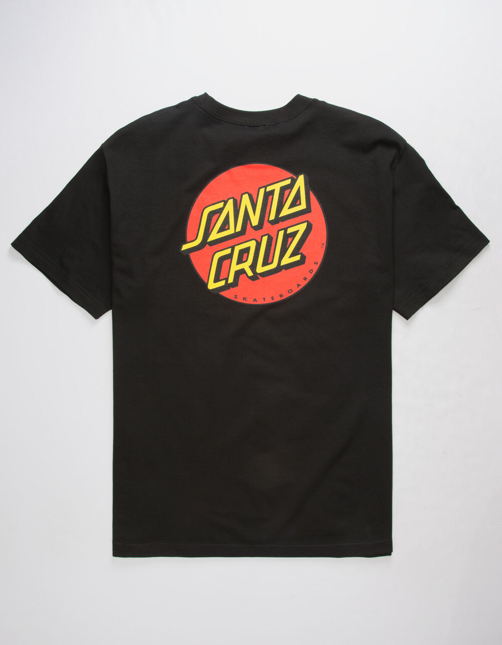 SANTA CRUZ Classic Dot Black Mens T-Shirt - BLACK | Tillys