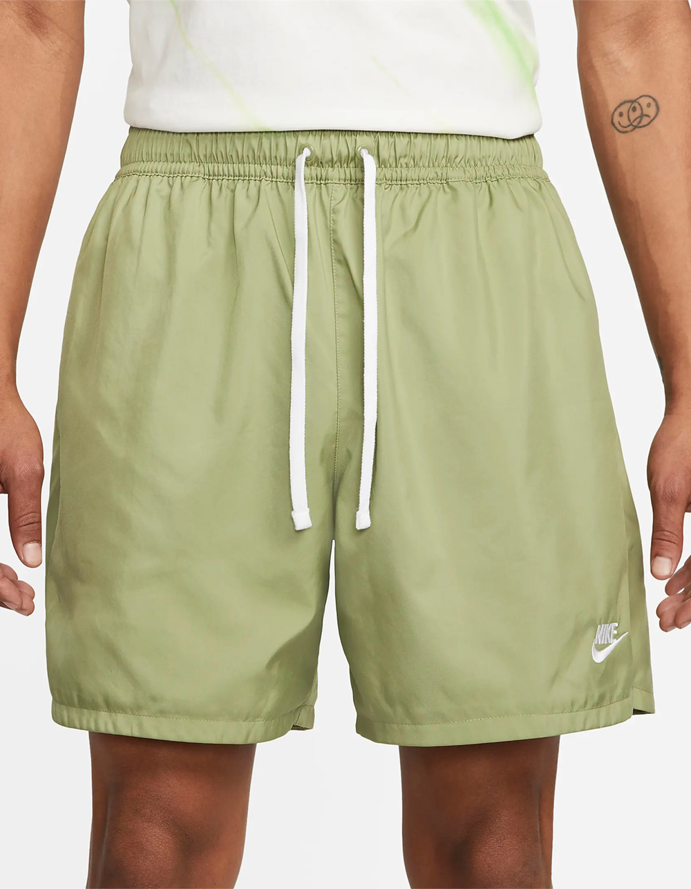 NIKE Sport Essentials Woven Lined Flow Mens Shorts LT GREEN Tillys