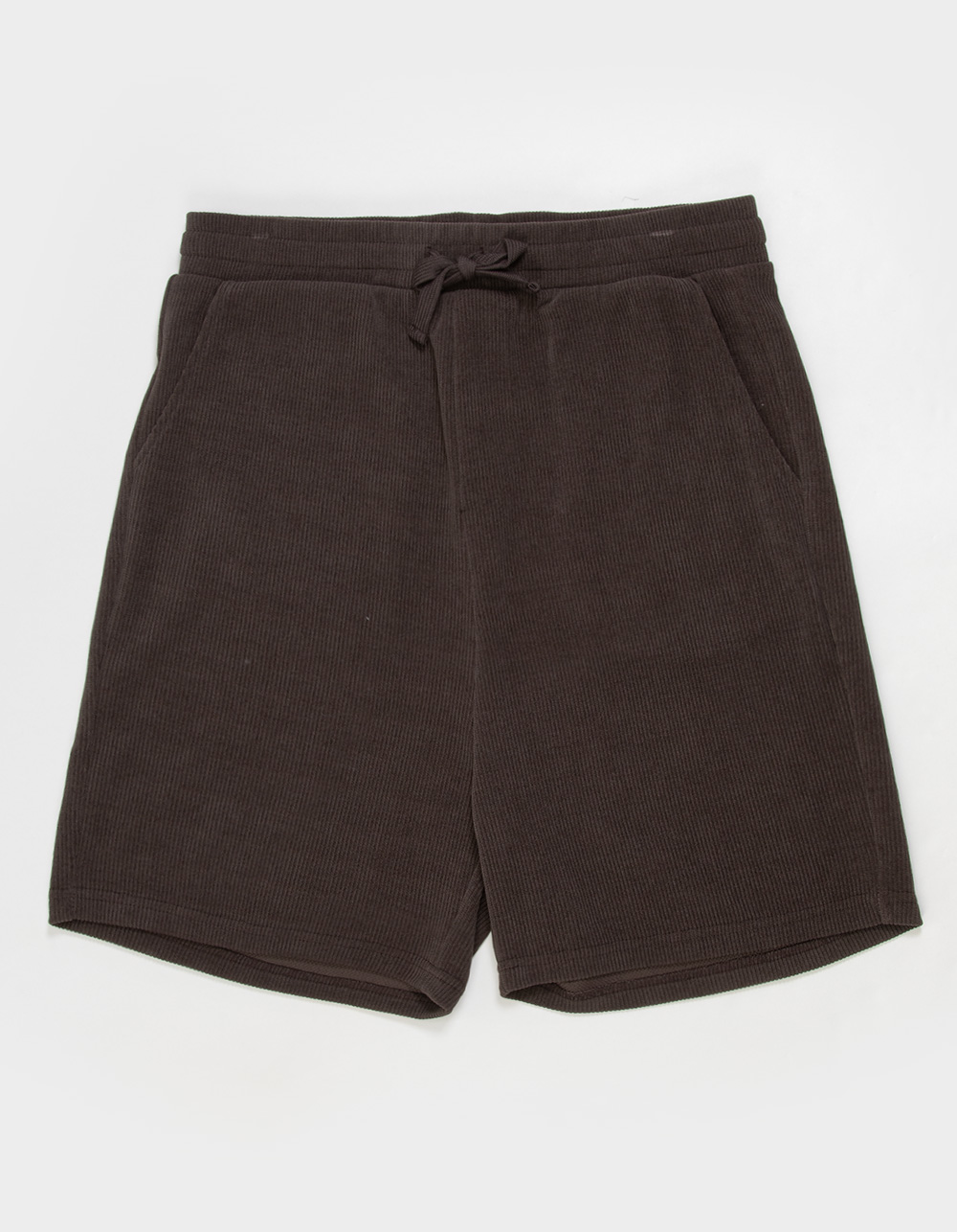 RSQ Mens Textured Pull On Shorts - BROWN
