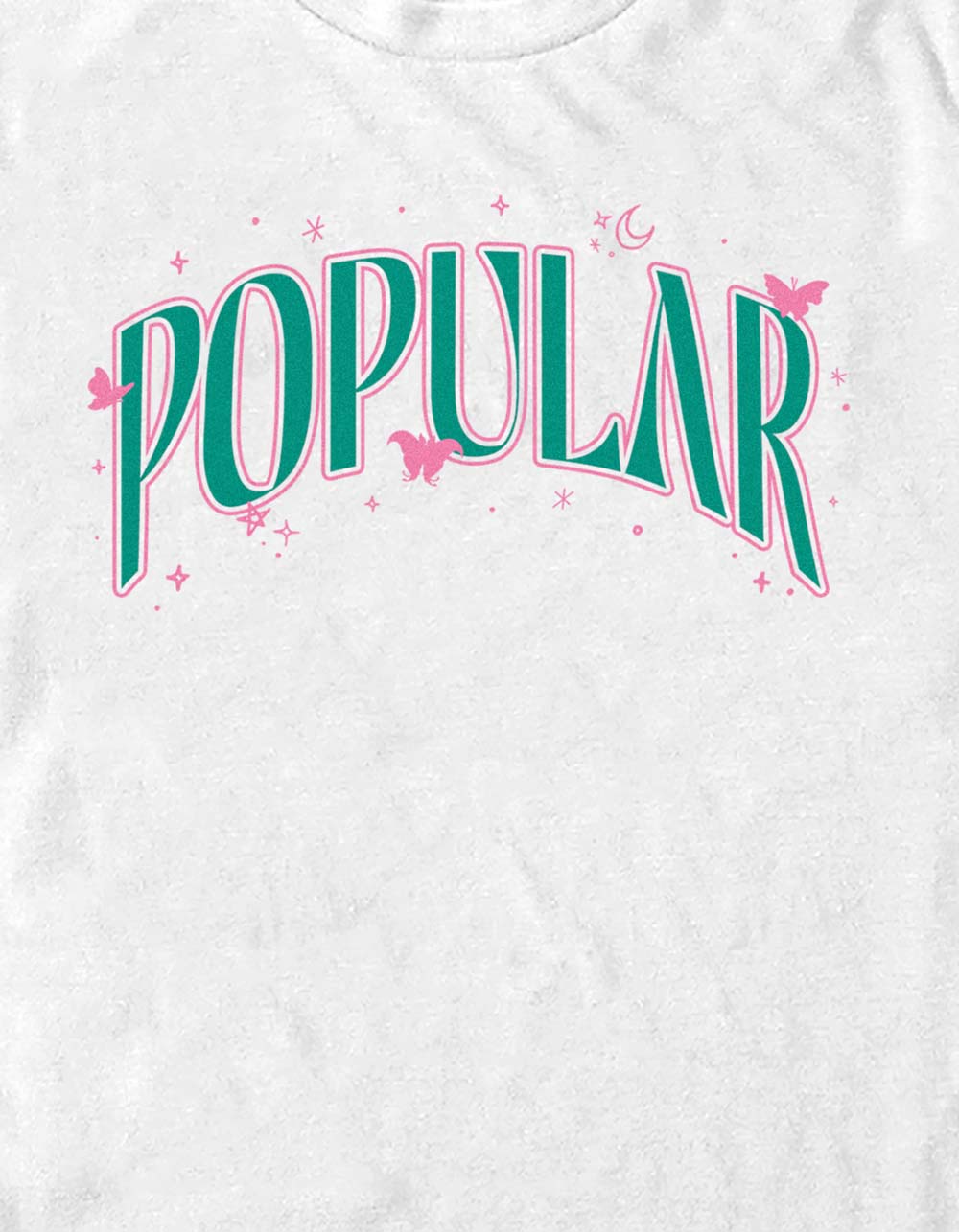 WICKED Popular Arch Unisex Tee - WHITE