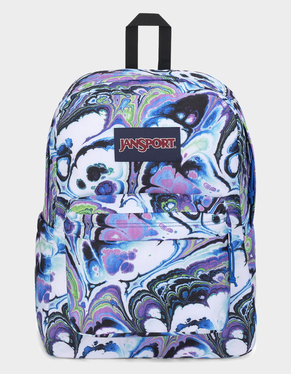 JANSPORT SuperBreak Backpack MARBLEMOOD BLUE Tillys