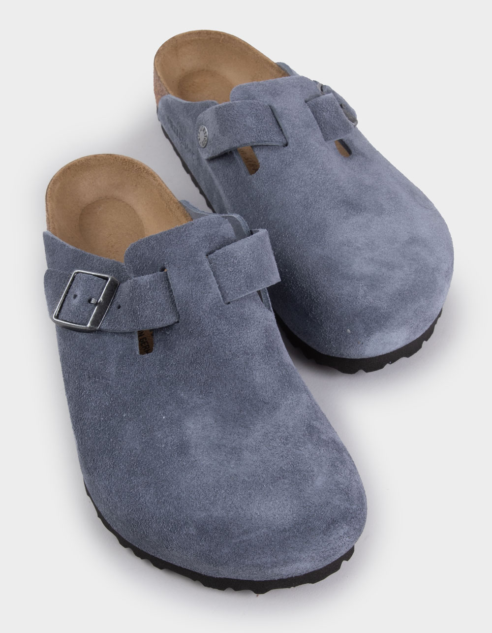 BIRKENSTOCK Boston Mens Clogs - SLATE BLUE