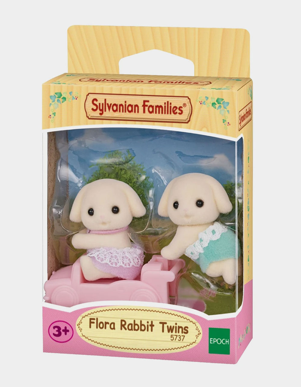 CALICO CRITTERS Flora Rabbit Twins Mini Figures - MULTI