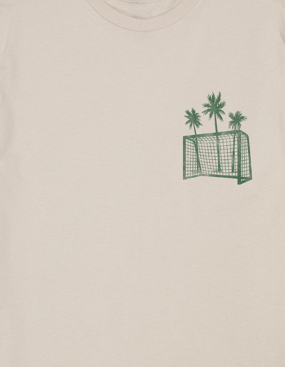 SOCCER Futbol Playa Club Unisex Tee - SAND
