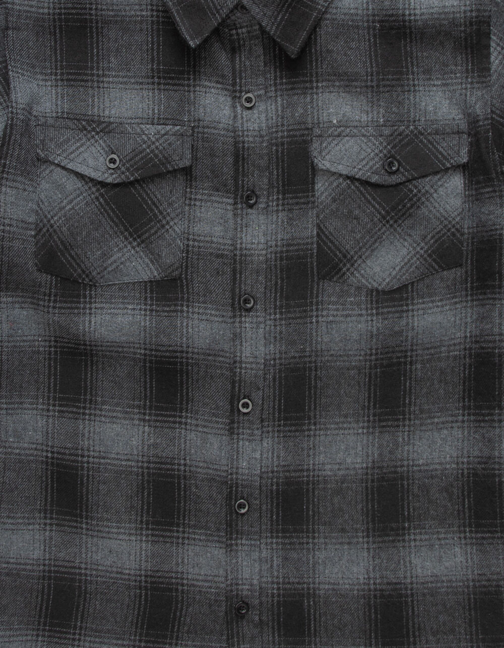 SHOUTHOUSE Granite Boys Flannel Shirt - CHARCOAL | Tillys