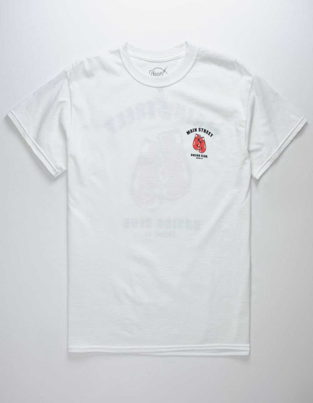 NEON RIOT Main Street Boxing Mens T-Shirt - WHITE | Tillys