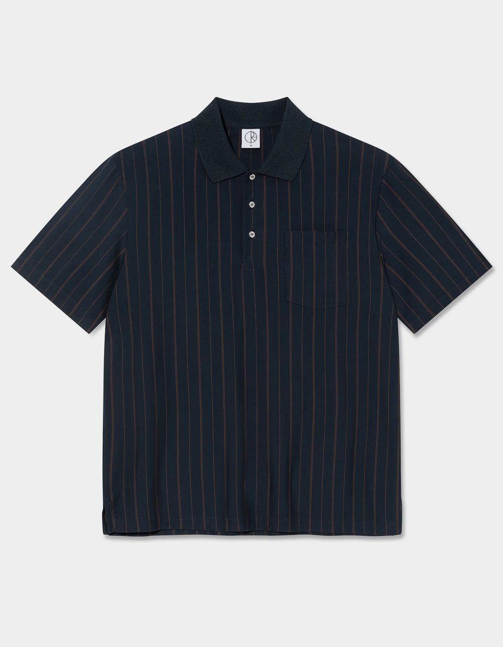 POLAR SKATE CO. Fancy Mens Polo Shirt - NAVY COMBO