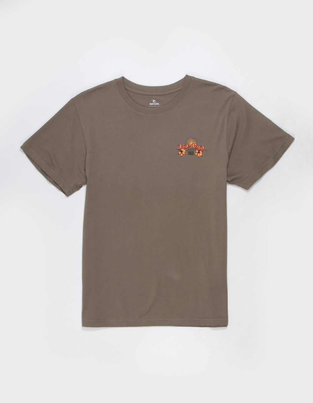 RIP CURL Hazed & Tubed Boys Tee - LIGHT BROWN