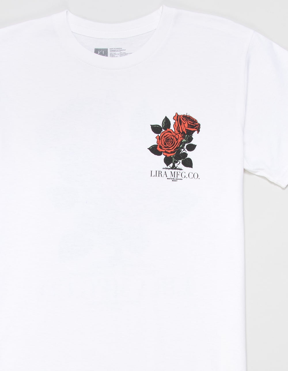 LIRA Garden Mens Tee - WHITE