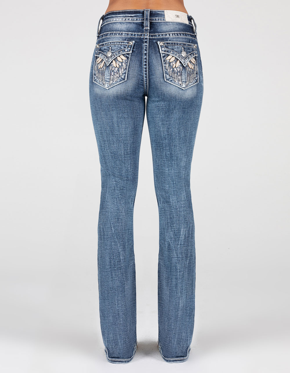 MISS ME Wing Womens Bootcut Jeans