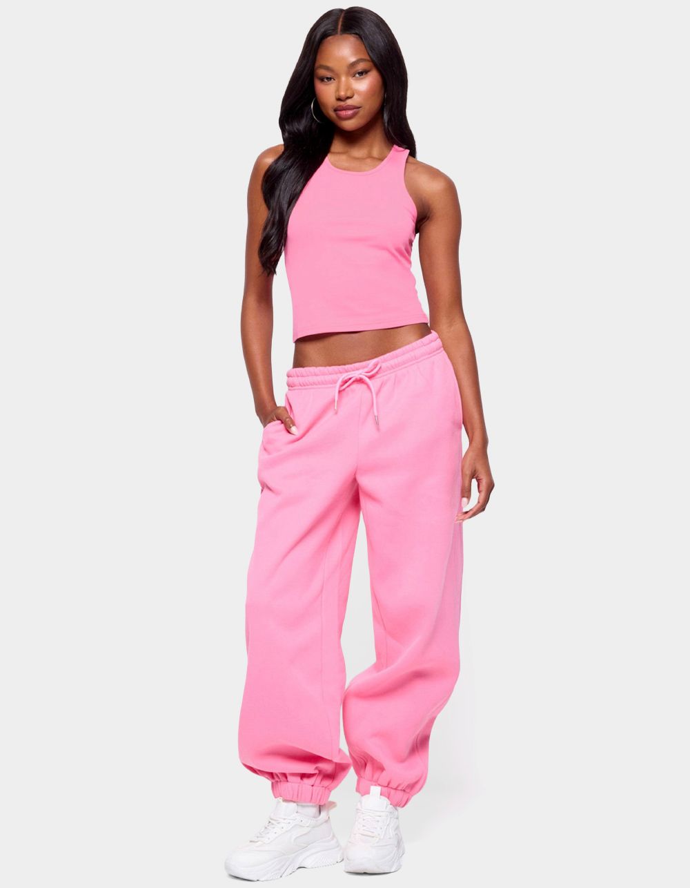 EDIKTED Francie Ribbed Tank Top
