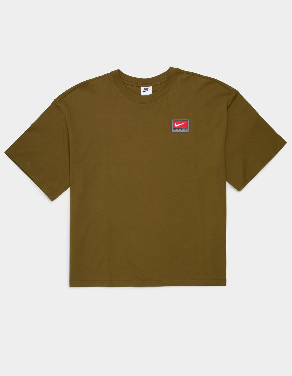 NIKE Life Mens Boxy Tee - DARK OLIVE