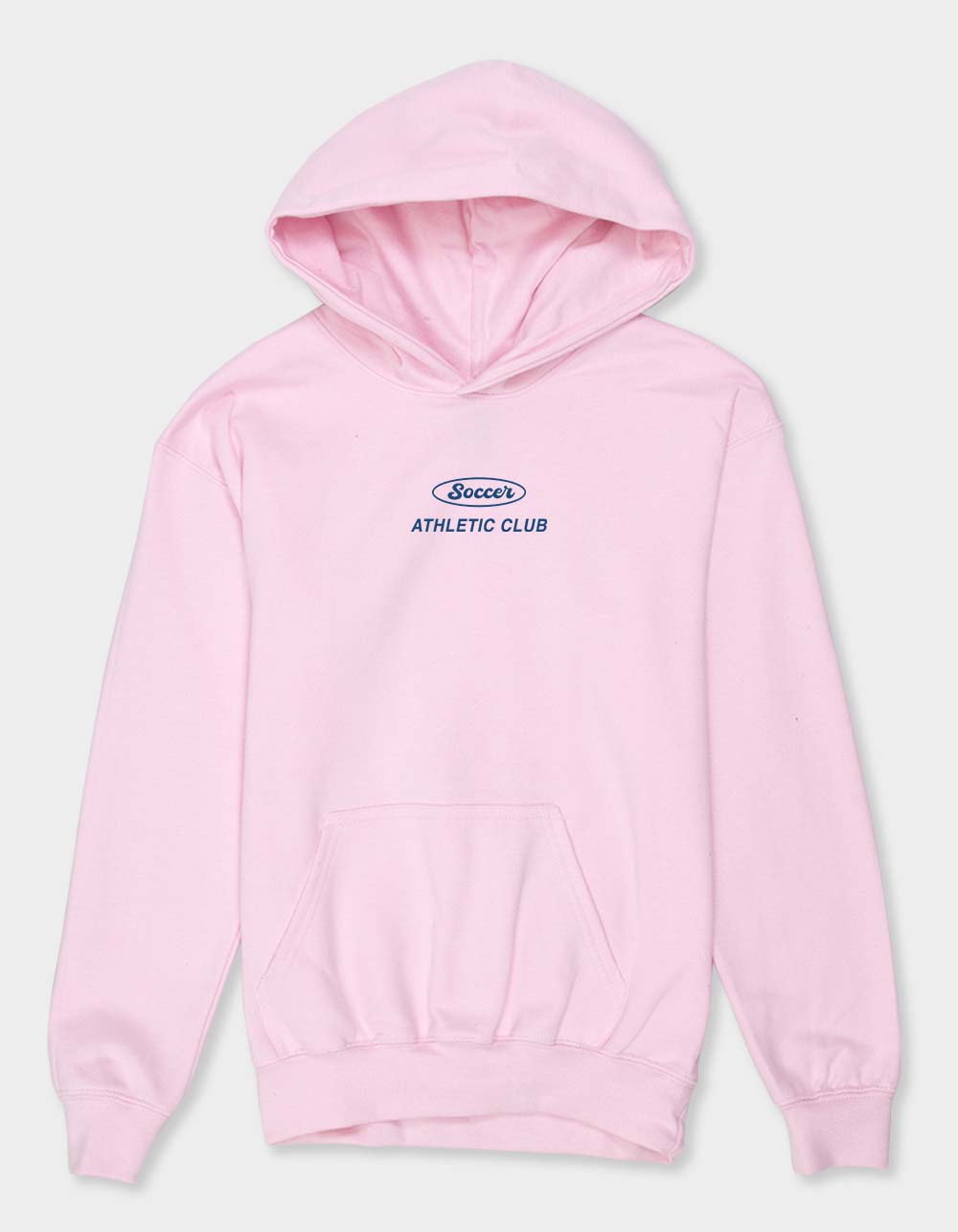 SOCCER Athletic Club Unisex Kids Hoodie - LIGHT PINK