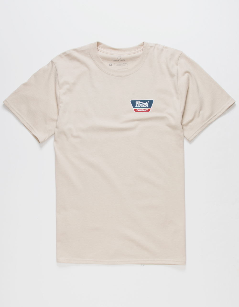 BRIXTON Linwood Mens Tee - CREAM