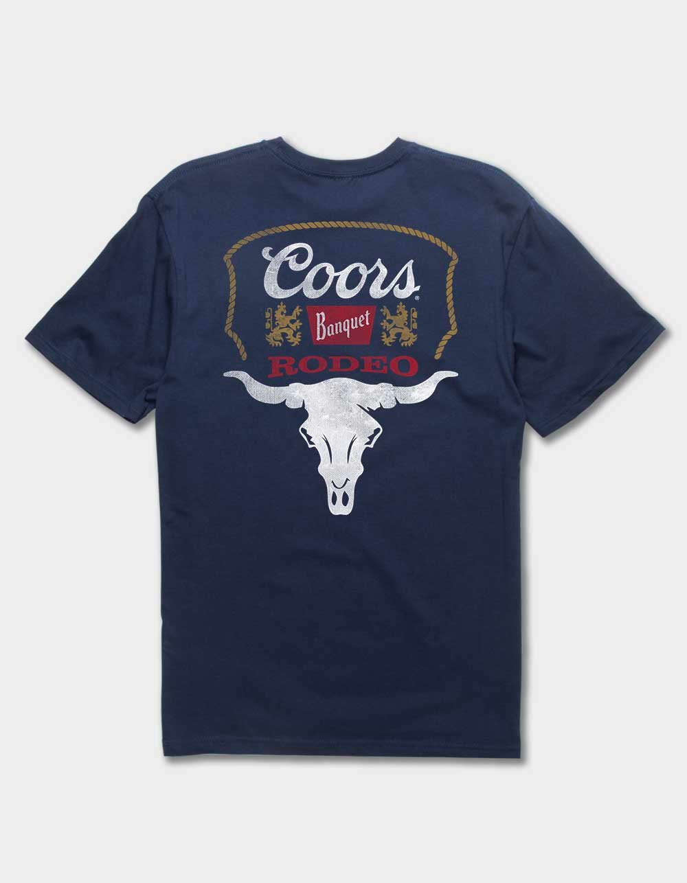 COORS Banquet Rodeo Unisex Tee - NAVY