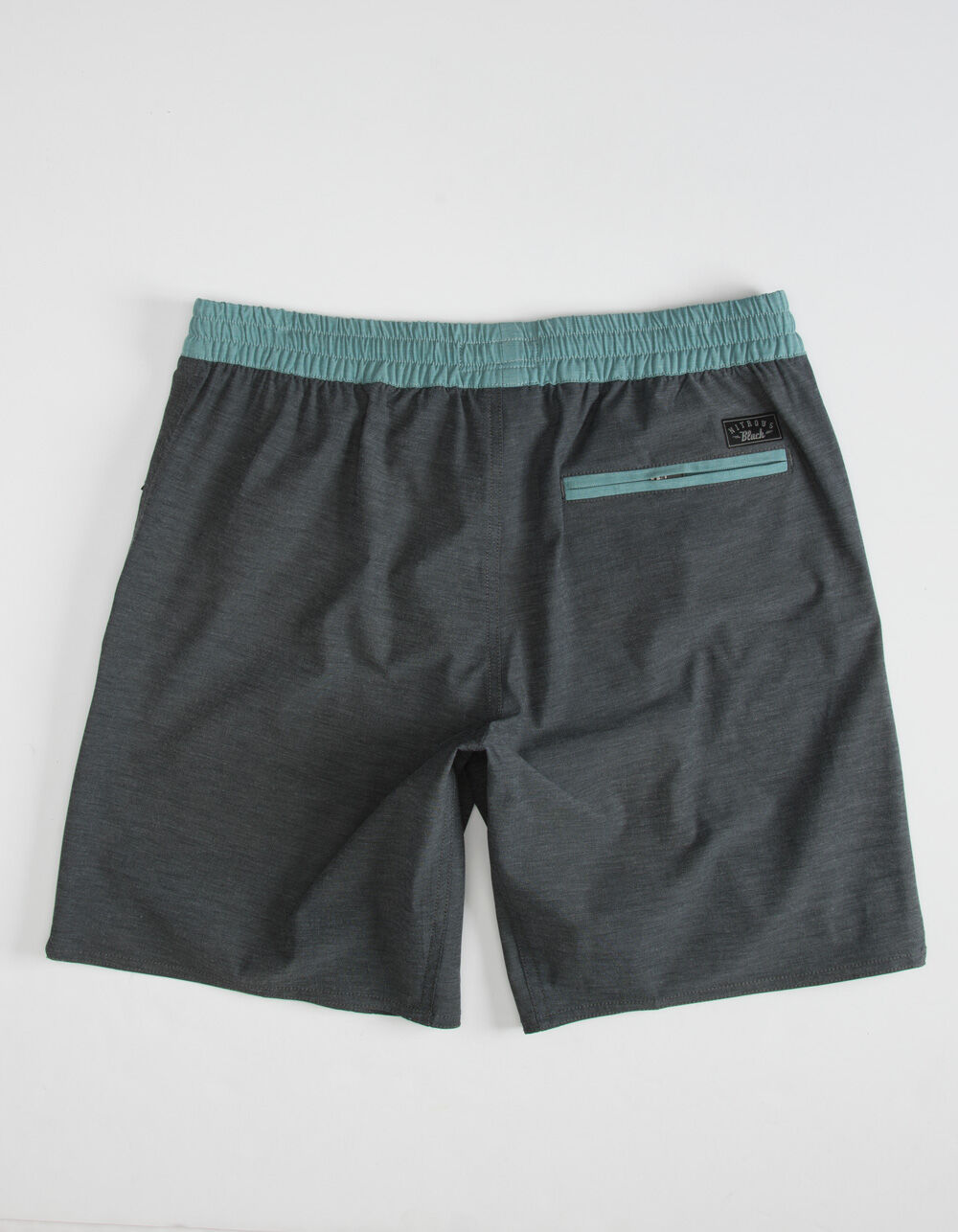 NITROUS BLACK Stunner Mens Black Hybrid Shorts BLACK Tillys