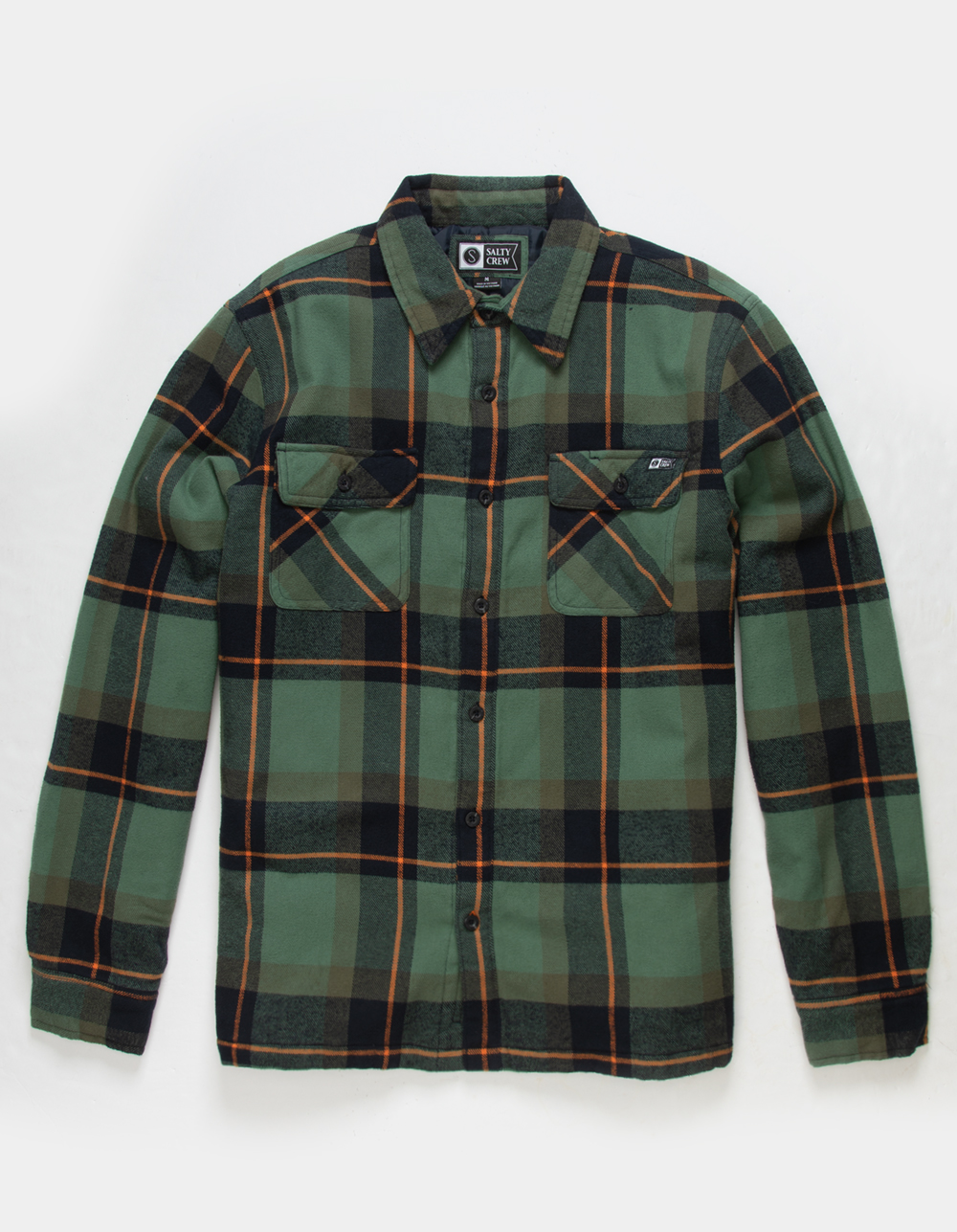 SALTY CREW Dawn Patrol Mens Shirt Jacket GREEN Tillys