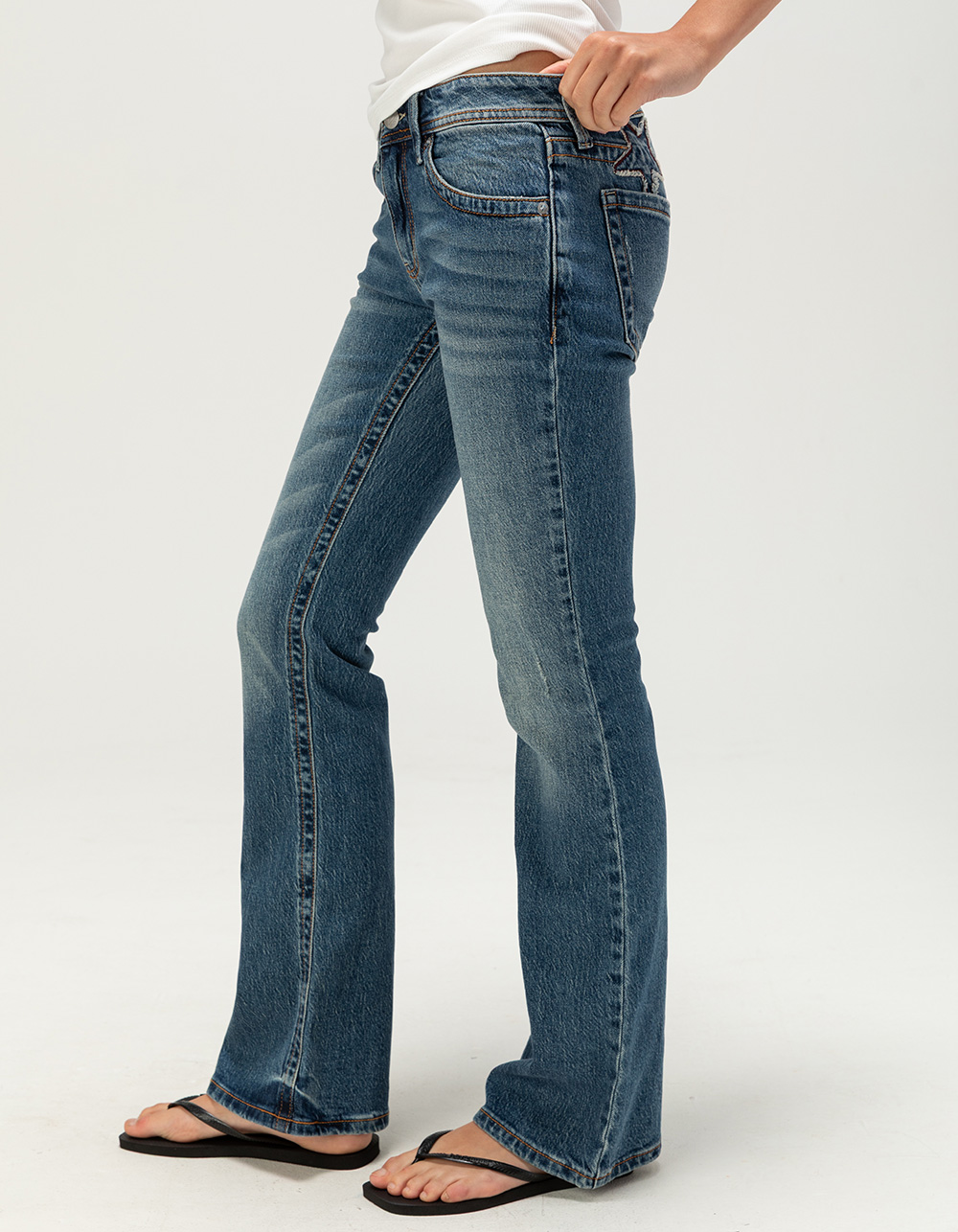 ROXY Victory Womens Bootcut Jeans - MEDIUM INDIGO