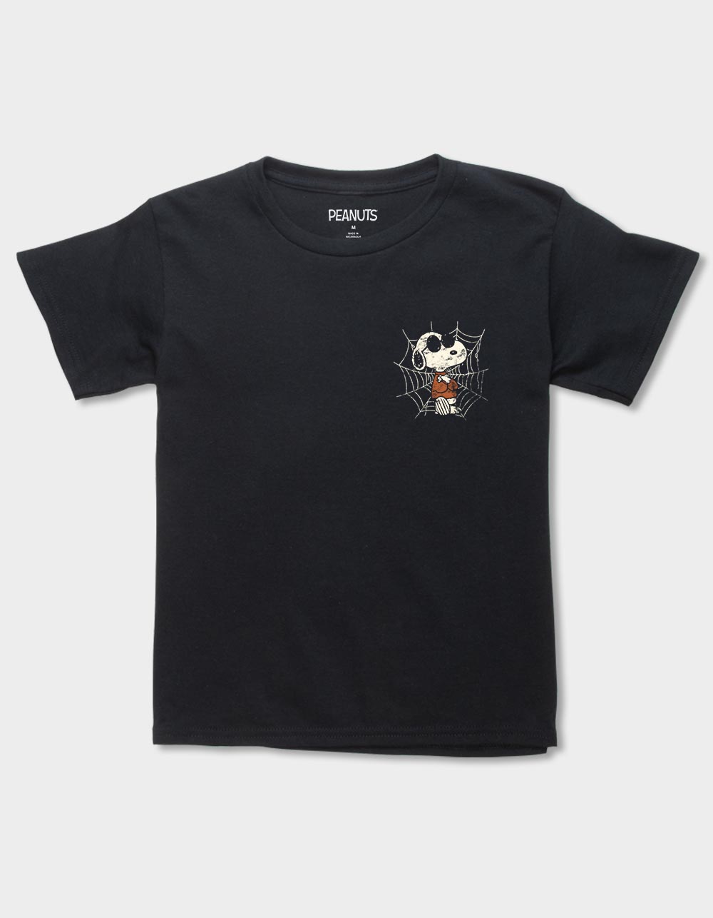 PEANUTS Joe Cool Web Boys Tee - BLACK