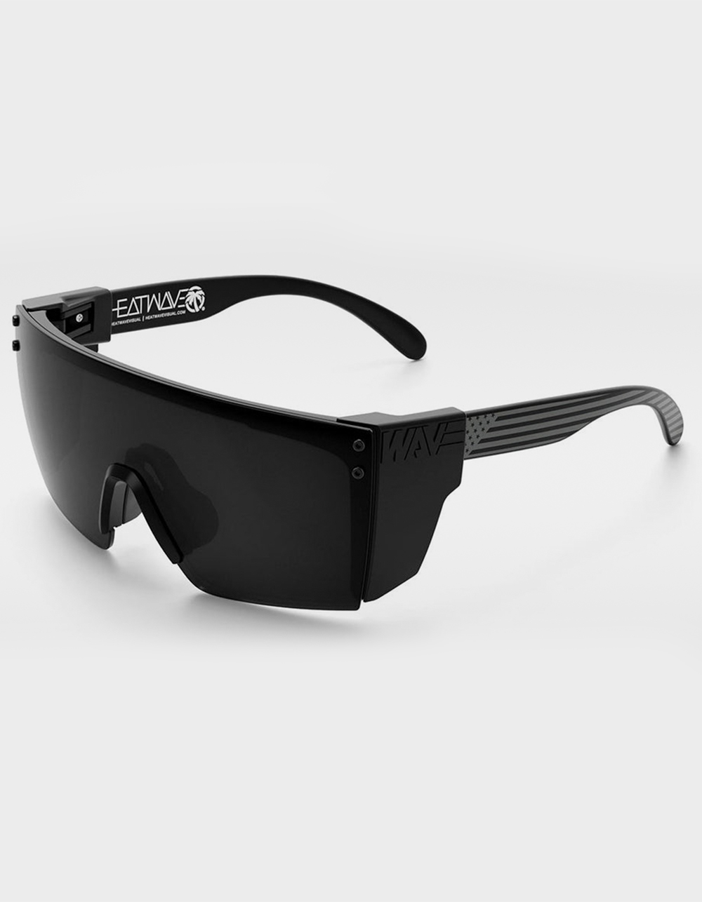 HEAT WAVE VISUAL Lazer Face Stars & Stripes Socom Z87 Sunglasses - MATTE BLACK
