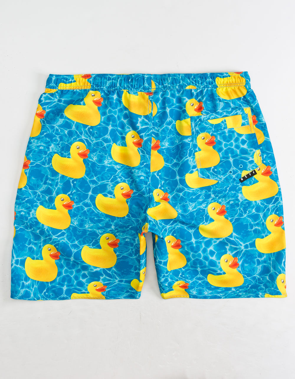 NEFF Ducky Mens Hot Tub Blue Volley Shorts - BLUE | Tillys