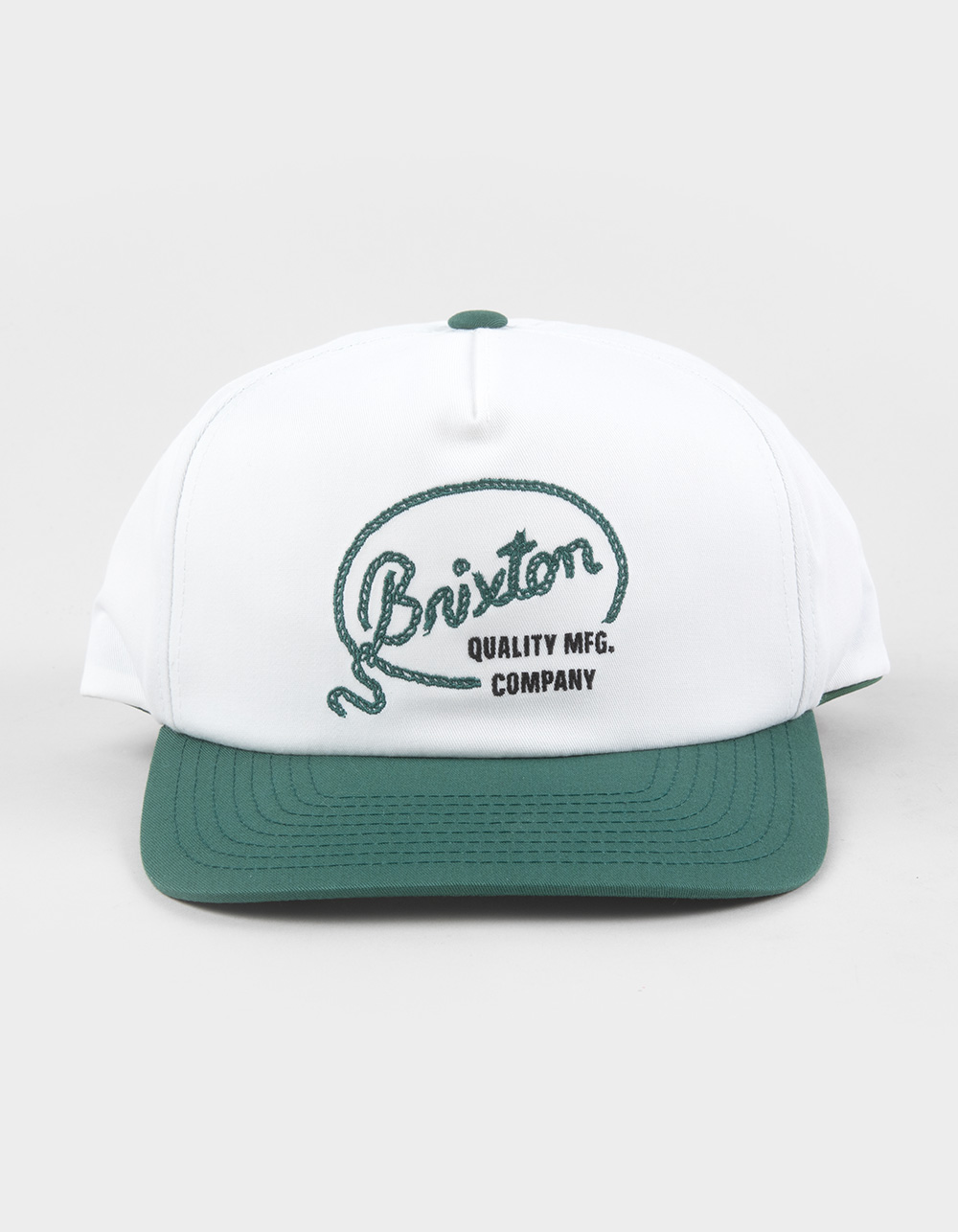 BRIXTON Gallatin Snapback Hat - GREEN COMBO