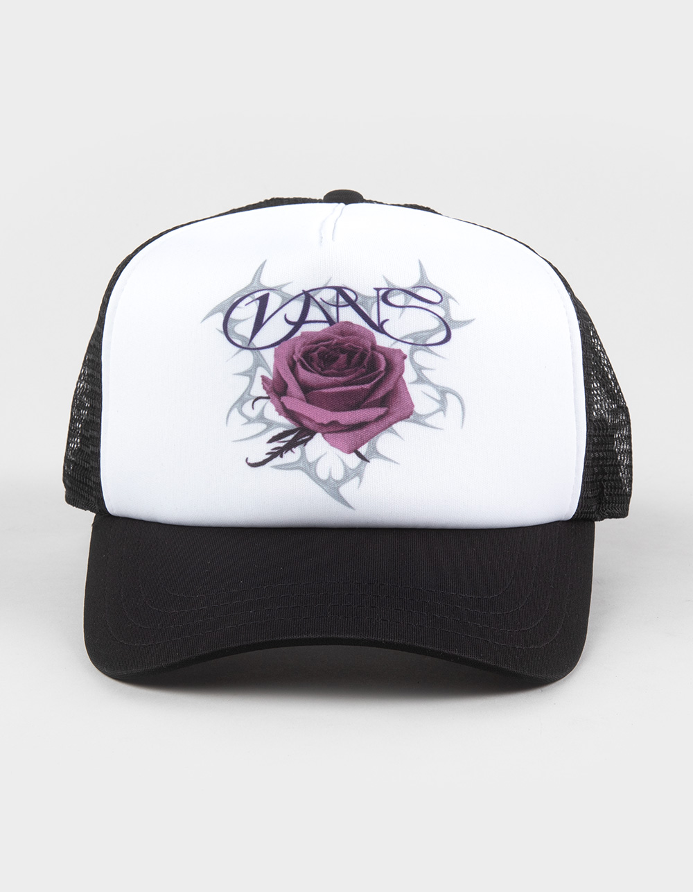 VANS Art Womens Trucker Hat - WHT/BLK