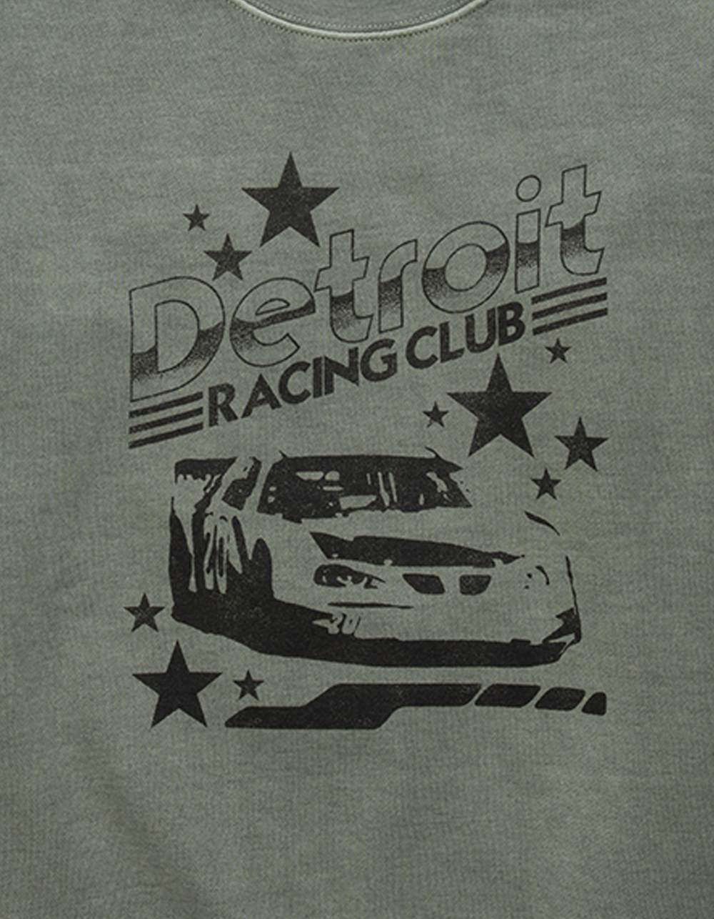 GIRL DANGEROUS Detroit Girls Crewneck Sweatshirt - SAGE