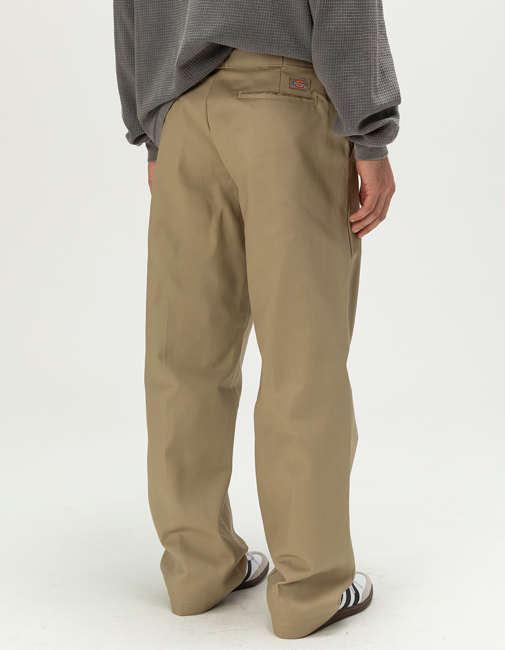 DICKIES 877 Mens Loose Fit Work Pants - KHAKI