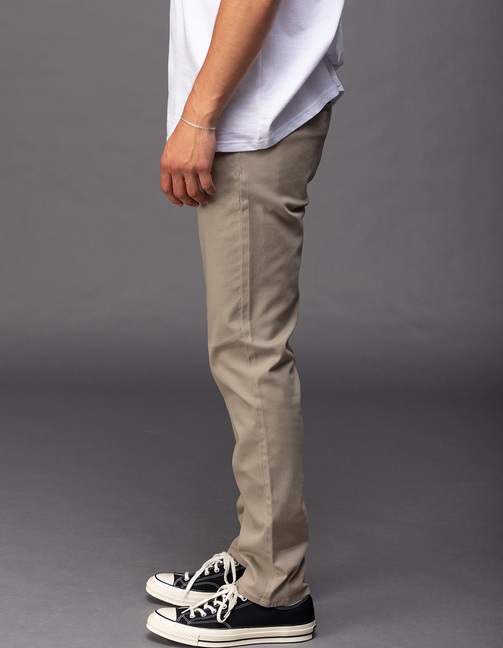 RSQ Mens Slim Chino Pants VINTAGE KHAKI Tillys