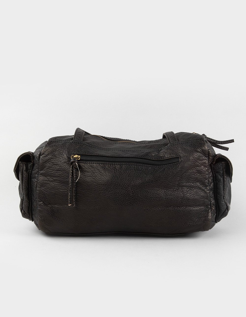 Emily Washed Shoulder Bag - WASHED BLACK