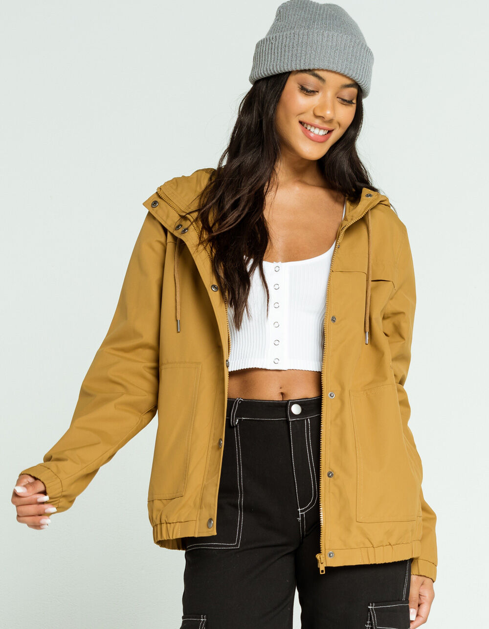 VOLCOM Enemy Stone Womens Gold 
