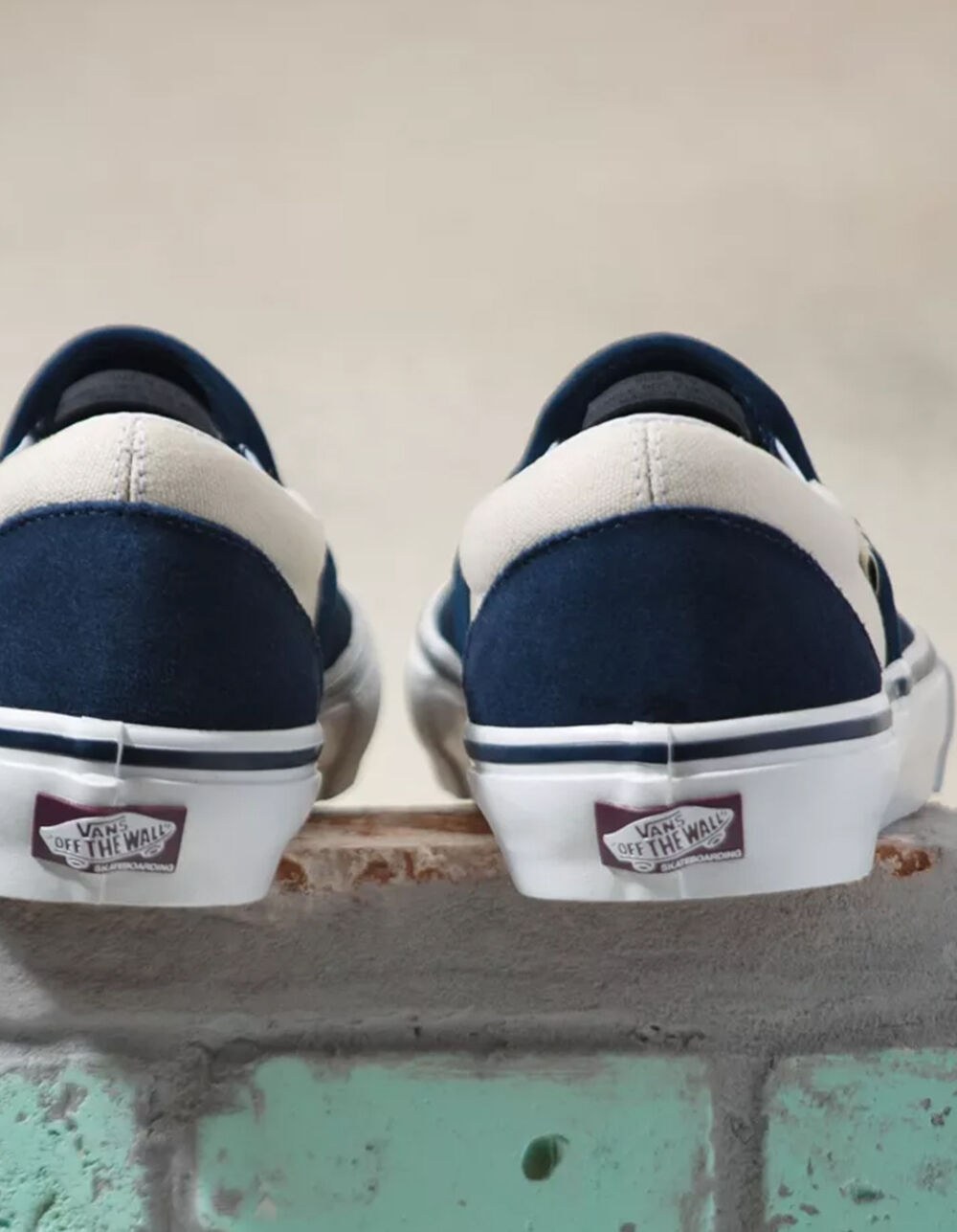 VANS Skate Slip-On Shoes - BLUCO 