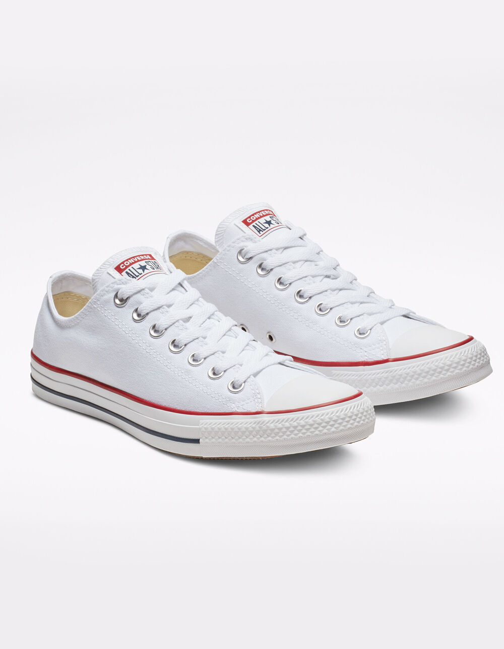 Pligt projektor ledsager Converse Chuck Taylor All Star White Low Tops | Tillys