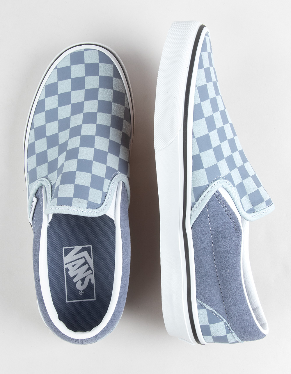 VANS Classic Checkerboard Womens Slip-On Shoes
