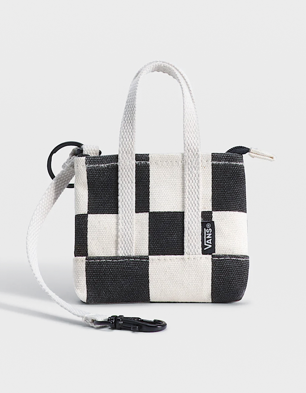 VANS Micro Pergs Tote Bag Charm - BLACK COMBO