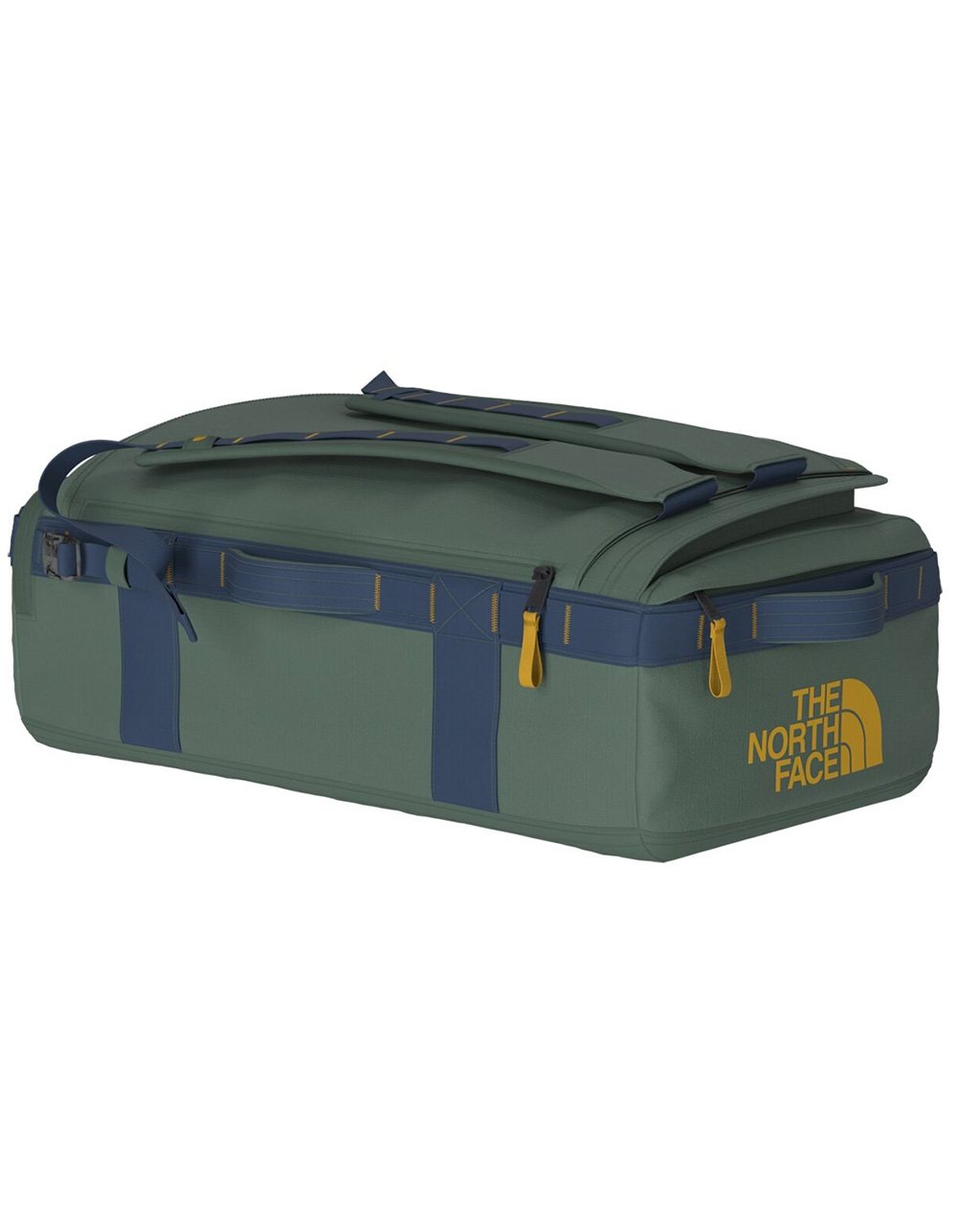 THE NORTH FACE Base Camp Voyager Duffle Bag - 32L - GREEN COMBO