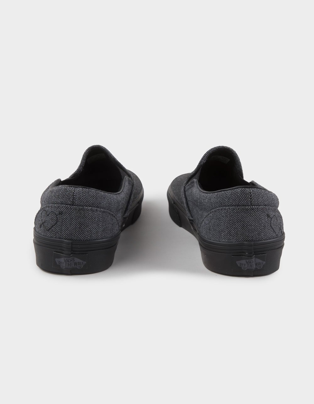 VANS Classic Slip-On Shoes - GRAY/BLACK