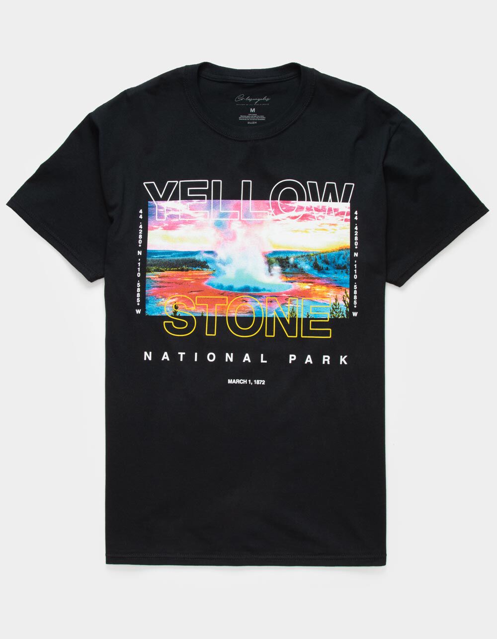 CVLA Yellowstone Mens T-Shirt - BLACK | Tillys
