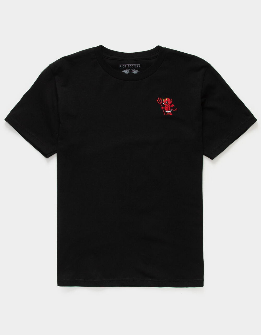 RIOT SOCIETY Baby Devil Boys Embroidered T-Shirt - BLACK | Tillys