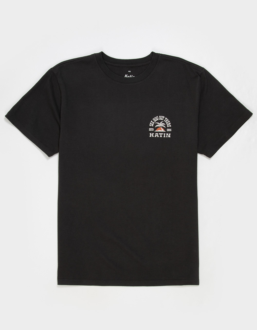 KATIN Nosara Mens Tee - WASHED BLACK