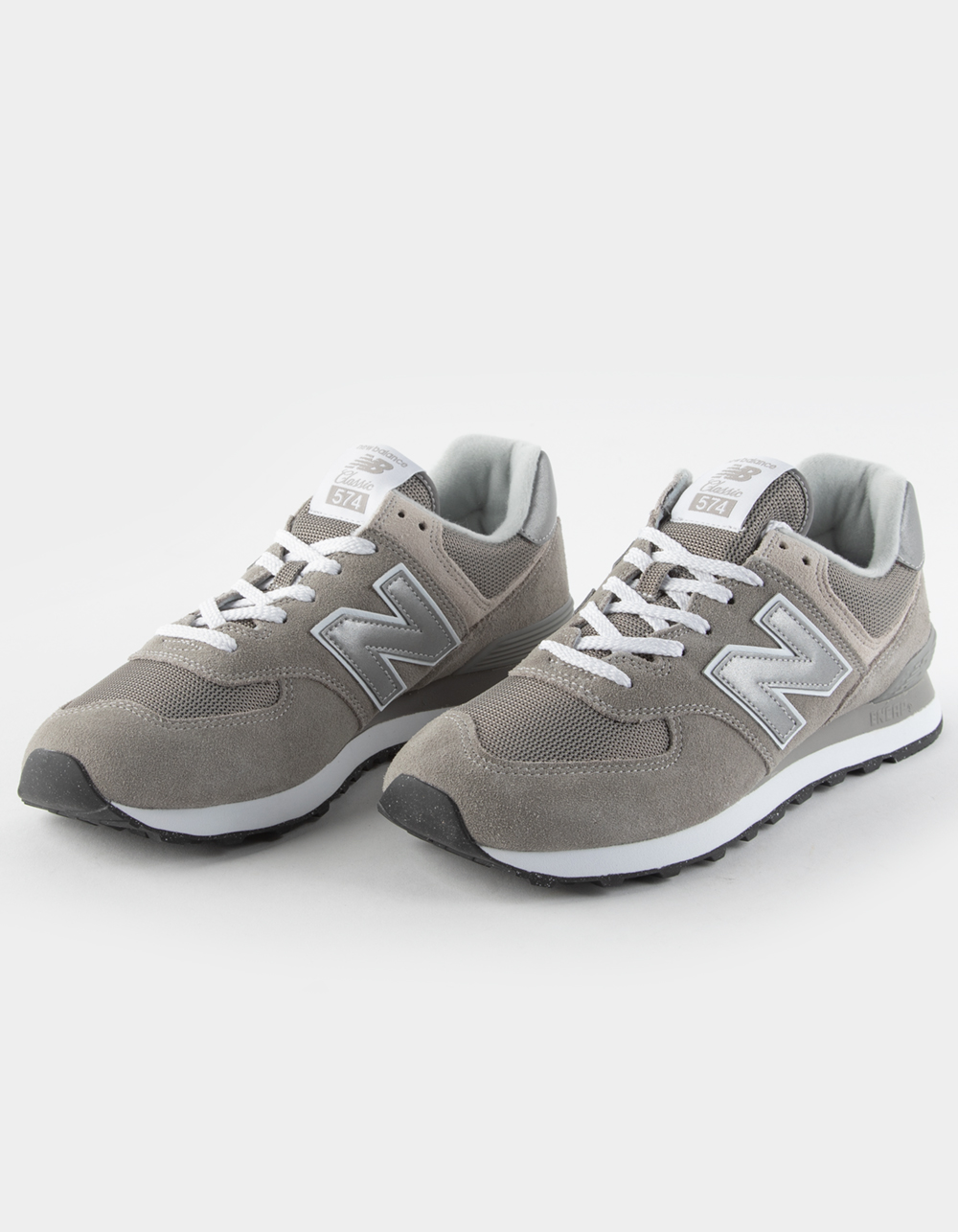 NEW BALANCE 574 Mens Shoes - GRAY/WHITE | Tillys