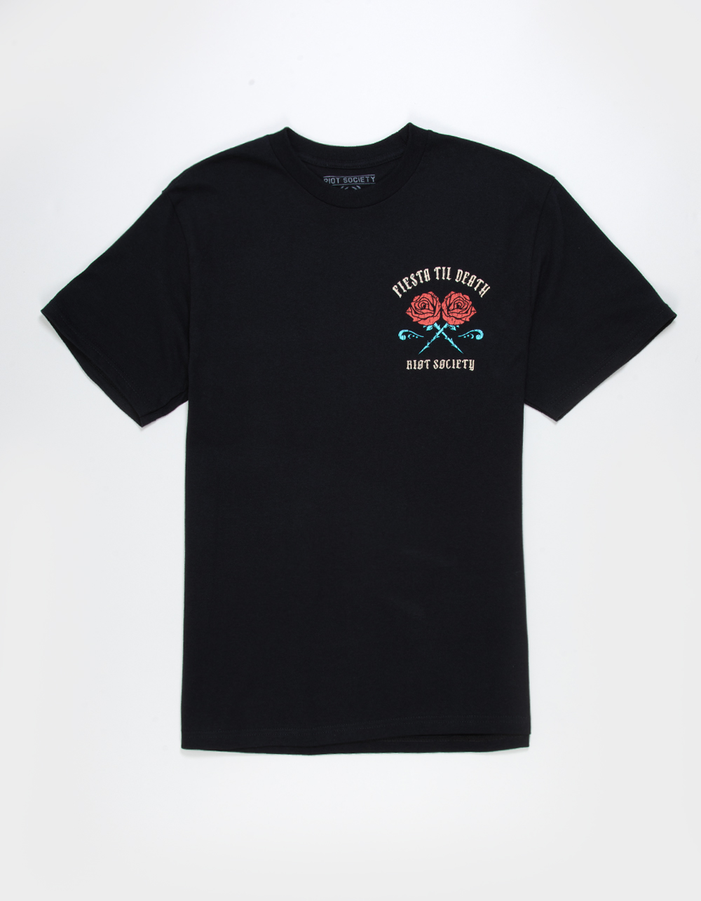 RIOT SOCIETY Last Fiesta Mens Tee - BLACK