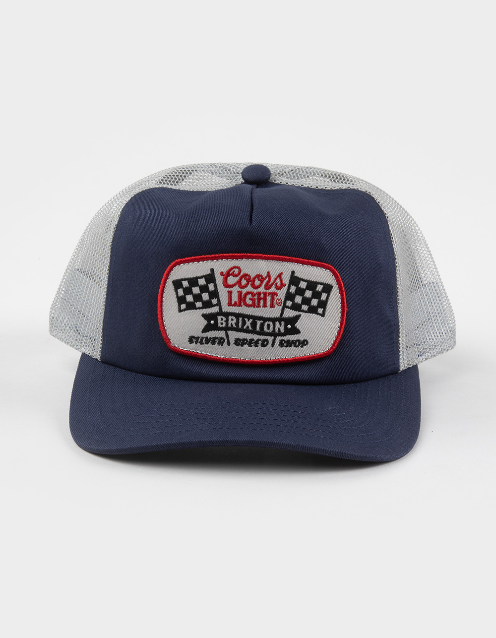 BRIXTON Coors Light Pitstop Trucker Hat - BLUE COMBO