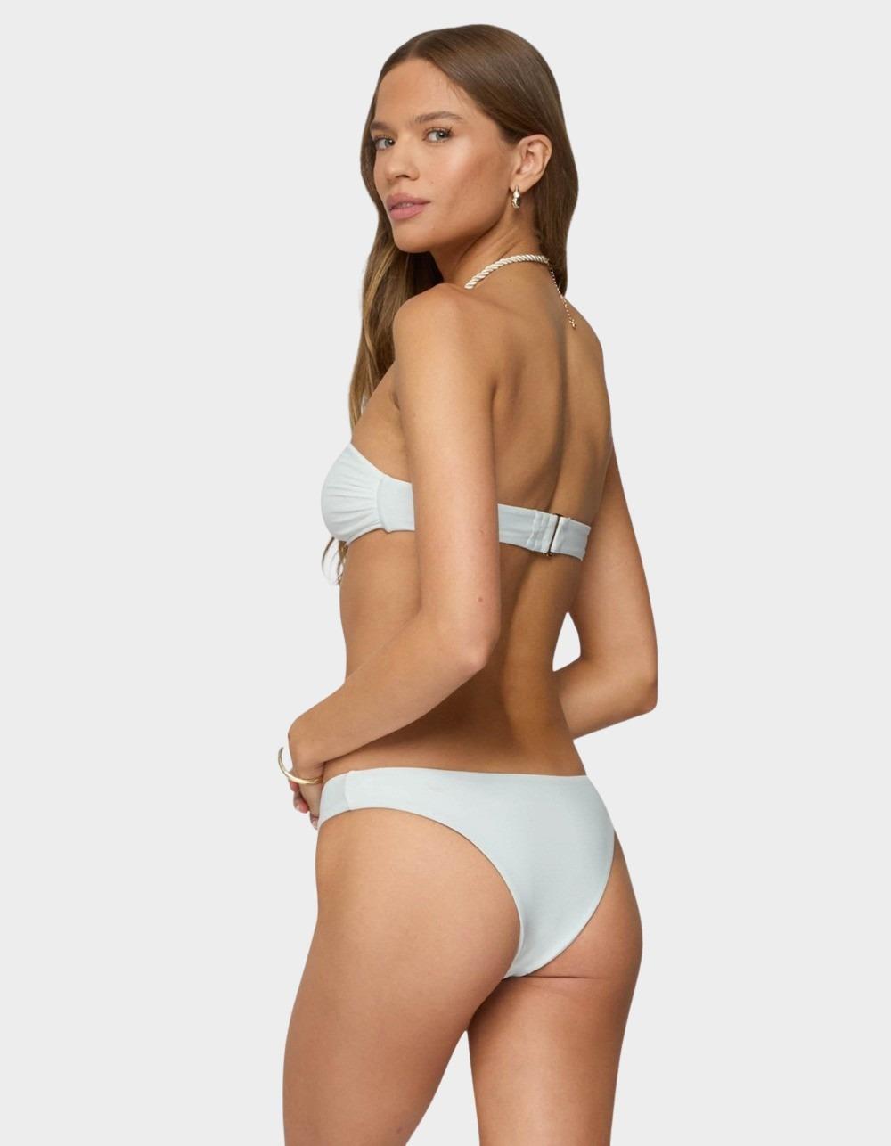 EDIKTED Shellee Bikini Bottoms - WHITE