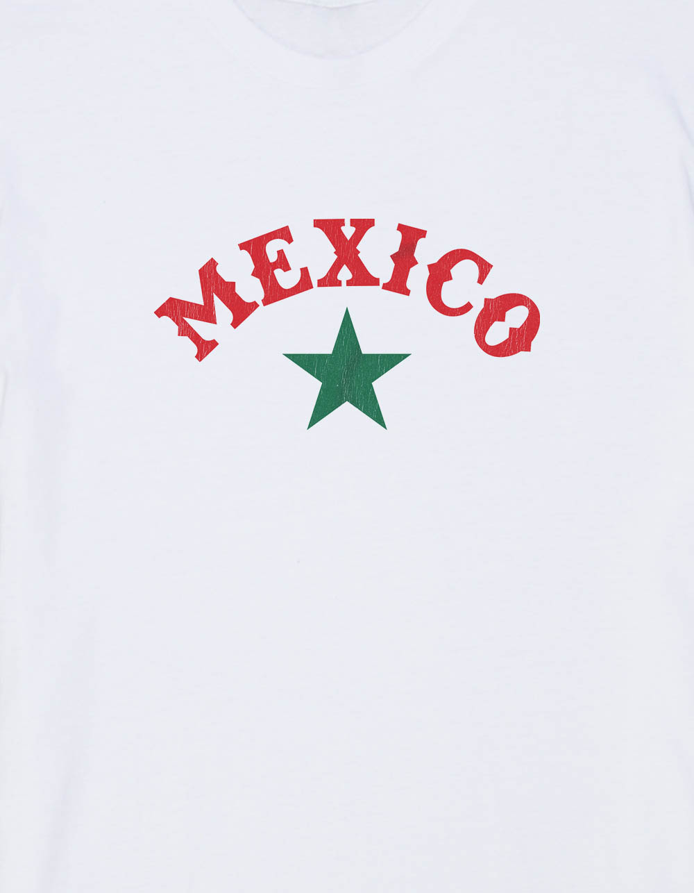 MEXICO Star Unisex Tee - WHITE