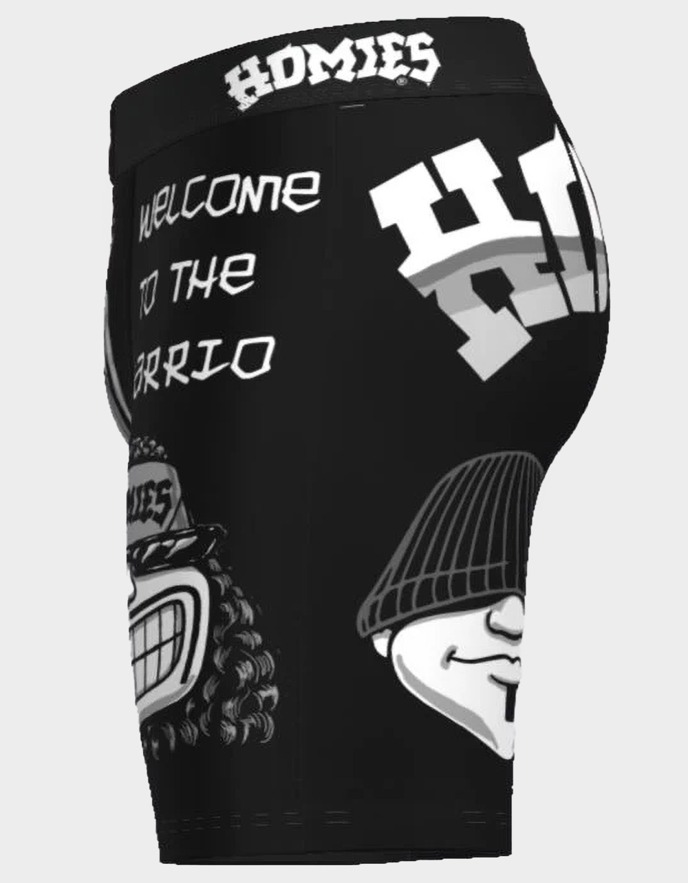 DGA Welcome To The Barrio Mens Boxer Briefs - MULTI
